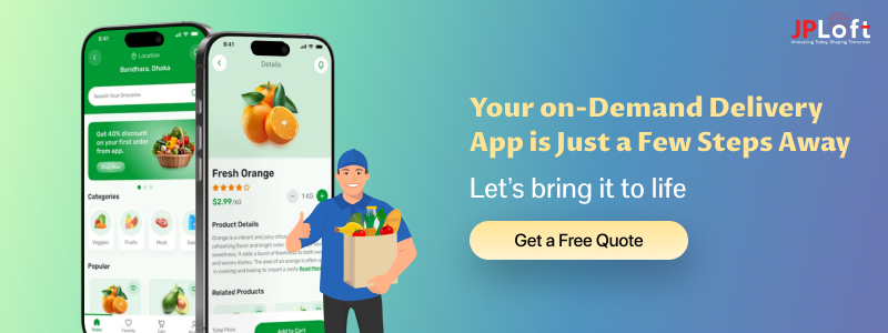 Develop an App like Gopuff CTA